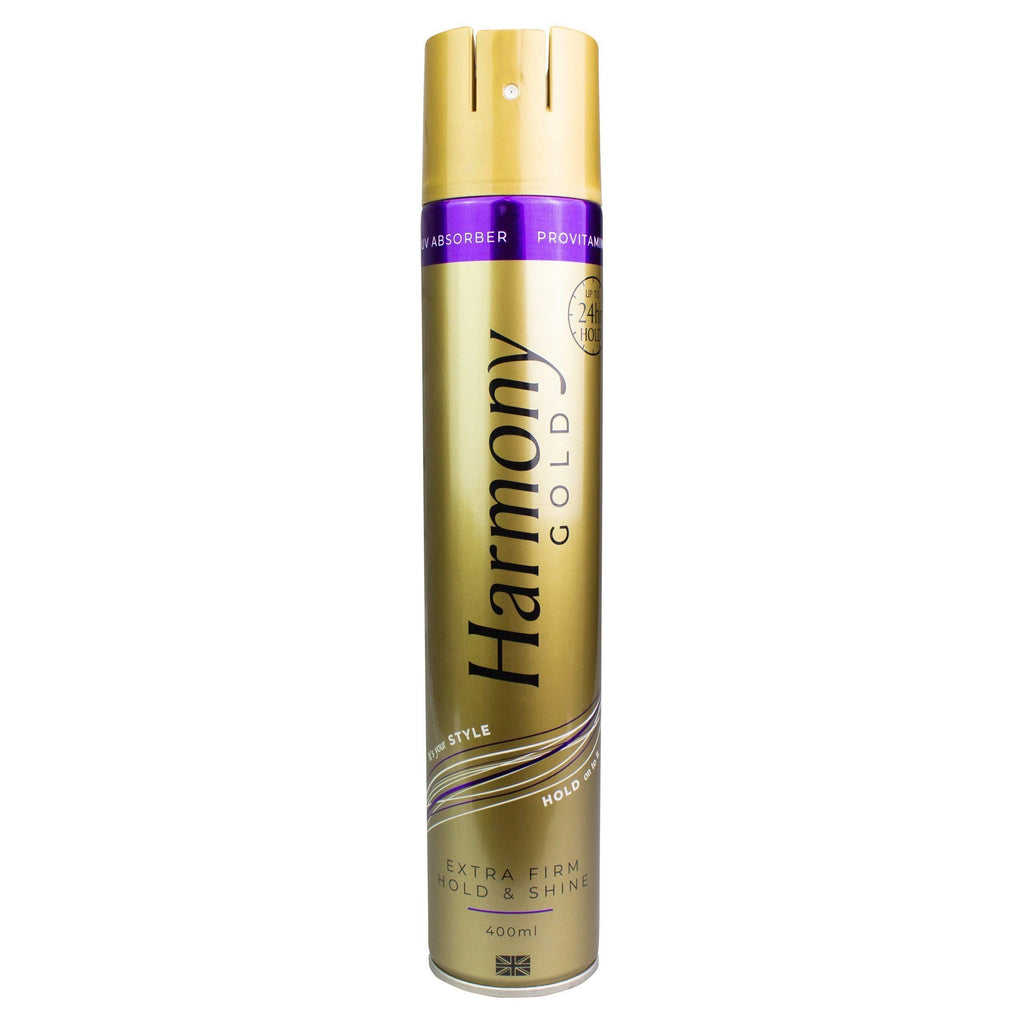 Harmony Gold Extra Firm Hold & Shine 400ml