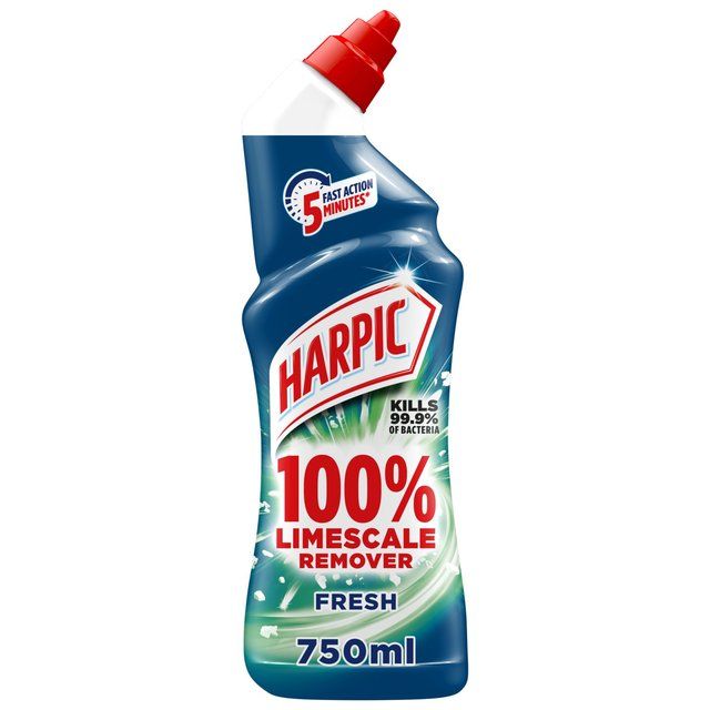 Harpic 100% Limescale Remover Fresh Toilet Cleaner   750ml