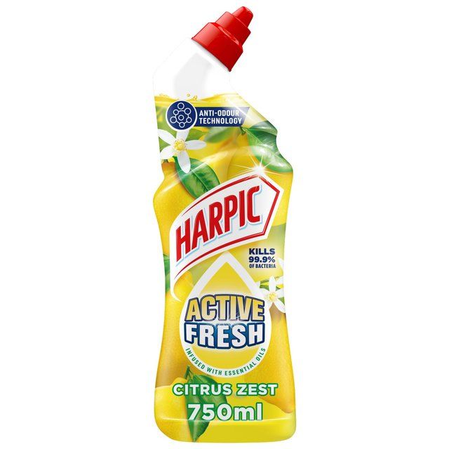 Harpic Active Fresh Citrus Toilet Cleaner Gel   750ml