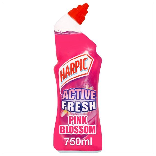 Harpic Active Fresh Pink Blossom Toilet Cleaner Gel