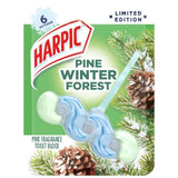 Harpic Fresh Power 6 Rim Block White &amp;amp; Shine Forest Dew Toilet Cleaner