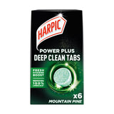 Harpic Power Plus Deep Clean Tabs Toilet Cleaner Mountain Pine