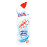 Harpic White &amp;amp; Shine Bleach Original Toilet Cleaner Gel    750ml