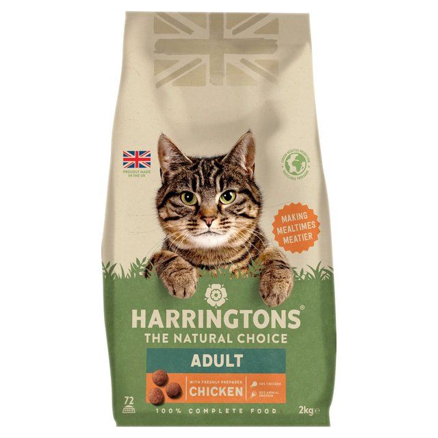 Harringtons Complete Adult Chicken Cat Food   2kg