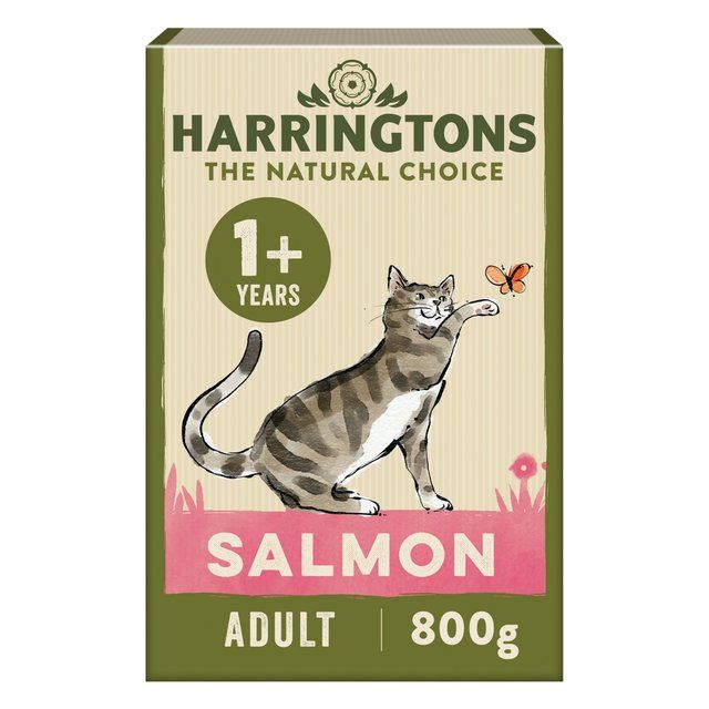 Harringtons Complete Adult Salmon Cat Food   800g