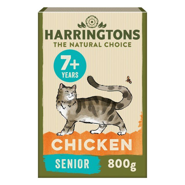 Harringtons Senior Complete Chicken Cat Food   800g