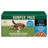 Harringtons Wet Cat Fish in Jelly   40 x 85g