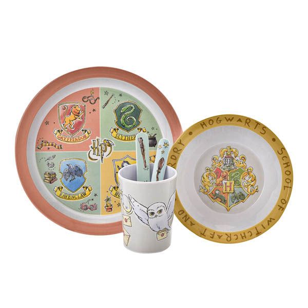 Harry Potter Charms - Melamine 5pc Dinner Set