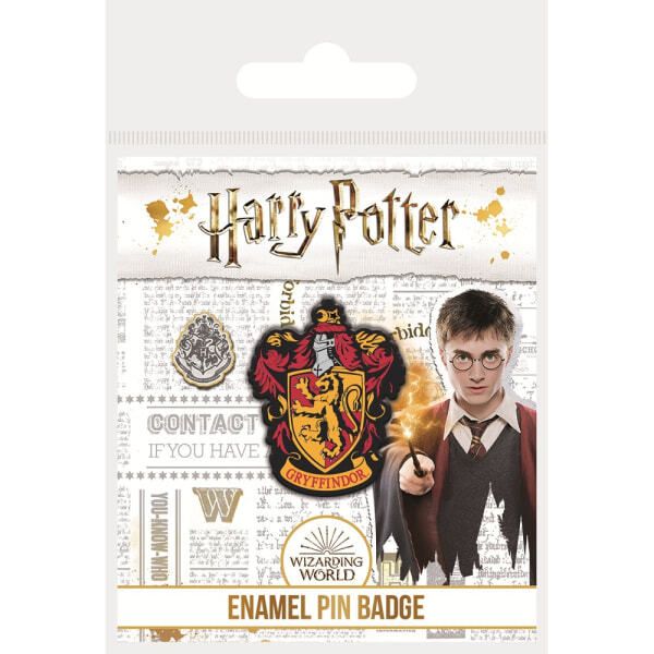 Harry Potter Enamel Gryffindor Badge