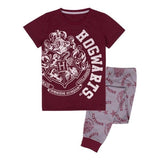 Harry Potter Girls Crest Glitter Pyjama Set (11-12 Years)