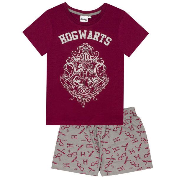 Harry Potter Girls Glitter Short Pyjama Set (13-14 Years)