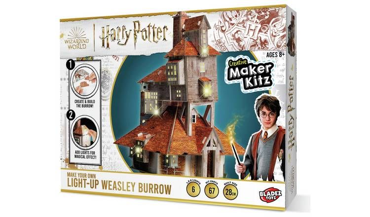 Harry Potter Make Your Own Light Up Weasley Burrow