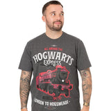 Harry Potter Mens Hogwarts Express Long Pyjama Set (L)