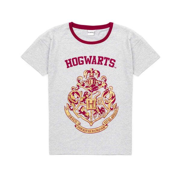 Harry Potter Womens Hogwarts Crest Short Pyjama Set (L)