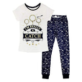 Harry Potter Womens Quidditch Short-Sleeved Pyjamas (12-14)