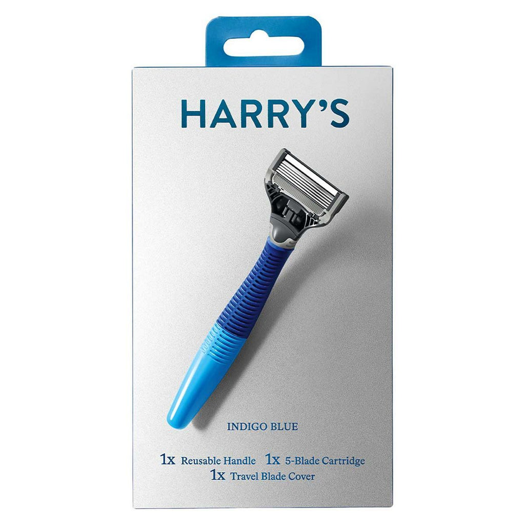 Harry’s Men’s 5 Blade Razor, Indigo Blue