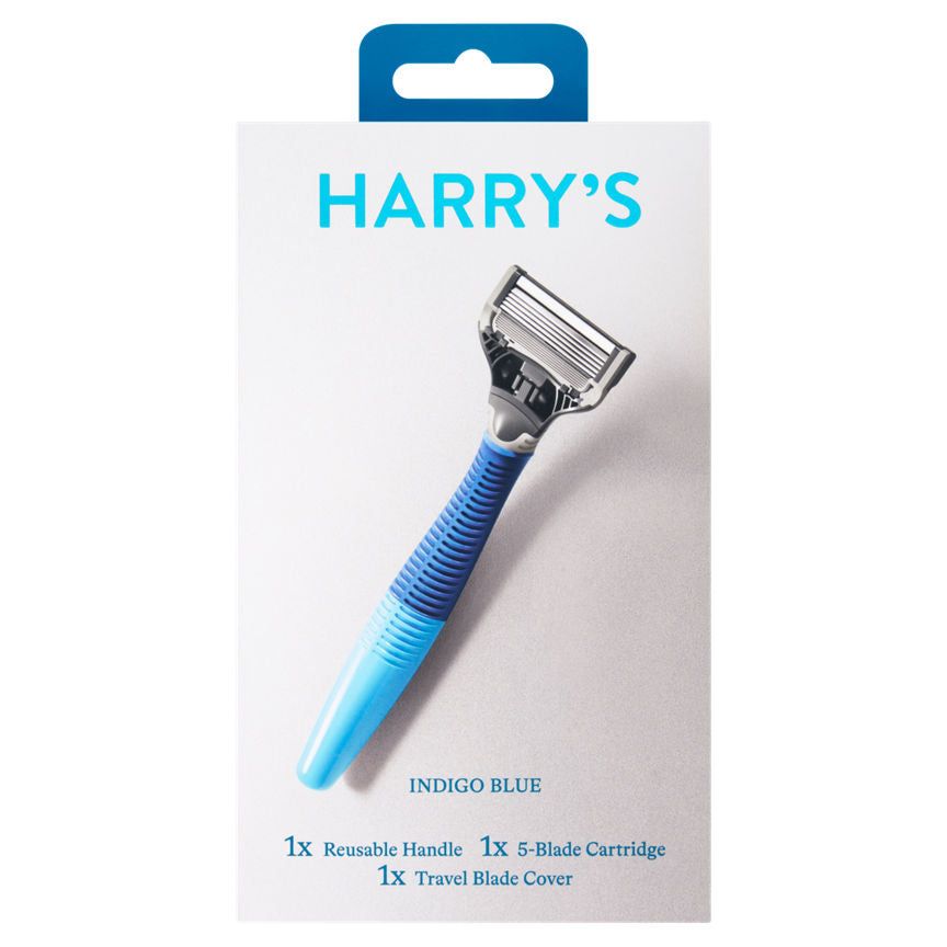 Harry's Men's Indigo Blue 5 Blade Razor