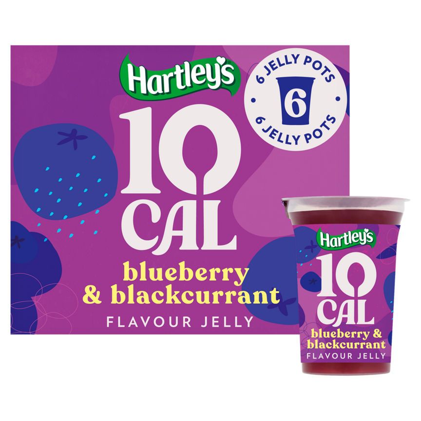 Hartley's 10 Cal Blueberry &amp;amp; Blackcurrant Flavour Jelly