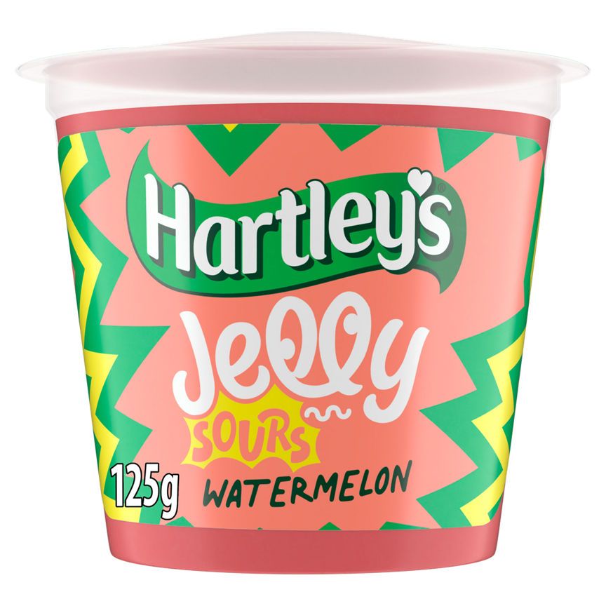 Hartley's Jelly Sours Watermelon Flavour 125g