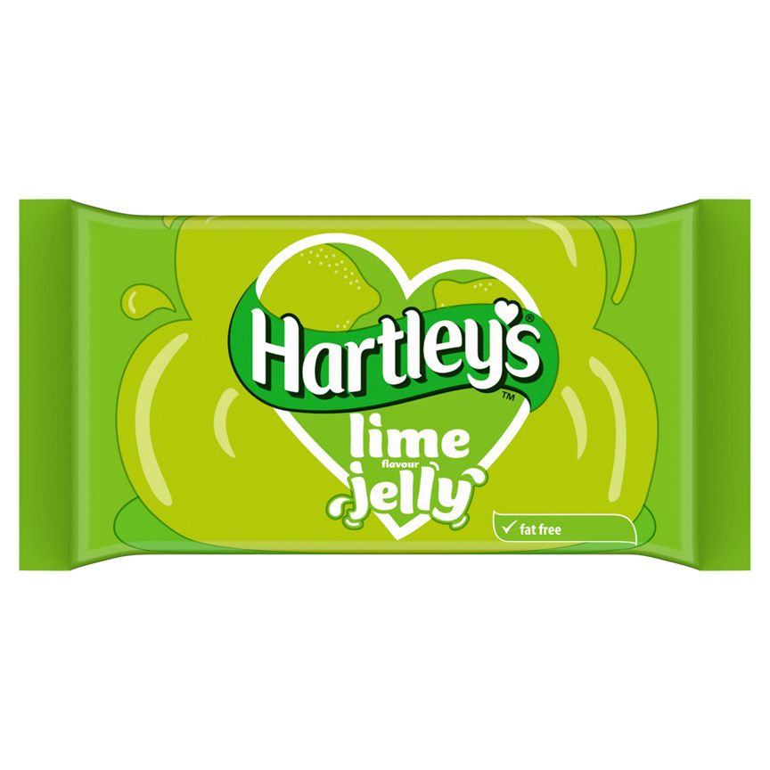 Hartley's Lime Flavour Jelly 135g