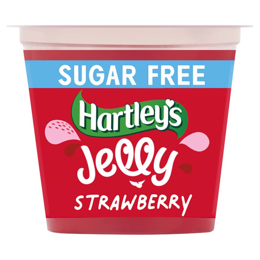 Hartley's No Added Sugar Strawberry Flavour Jelly