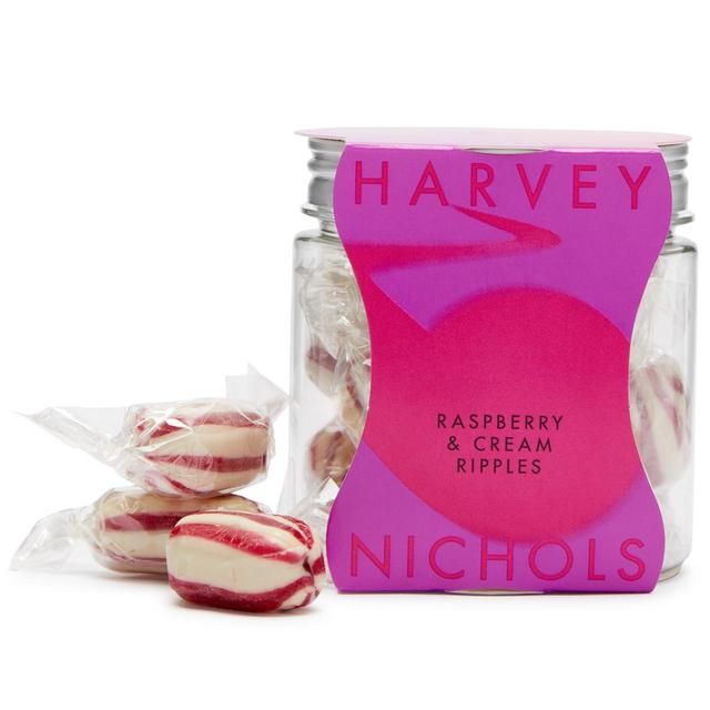 Harvey Nichols Raspberry Ripple Sweeties   200g