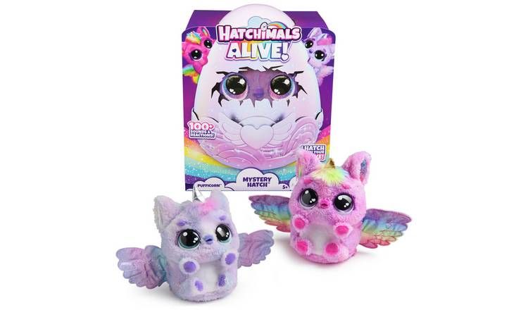 Hatchimals Secret Hatch Pufficorn Interactive Pet Toy