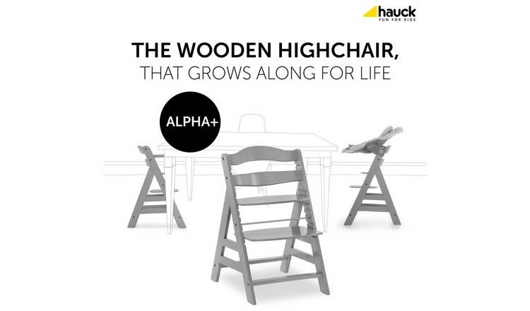 Hauck Alpha Bundle Grey Highchair