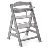 Hauck Alpha+ Wooden Highchair Grey