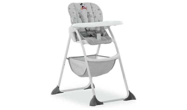 Hauck Disney Sit n Fold Highchair Mickey Mouse Grey