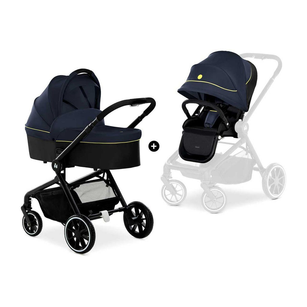 Hauck Move So Simply Duo Set - Dark Navy/Neon