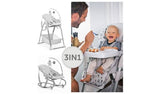 Hauck Sit N Relax 3 in 1 Highchair - Nordic Grey