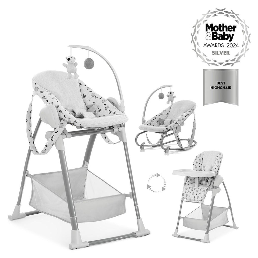 Hauck Sit N Relax Highchair 3in1 - Grey