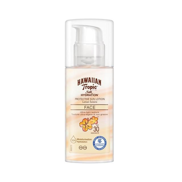 Hawaiian Tropic Face SPF 30 Sun Cream   50ml