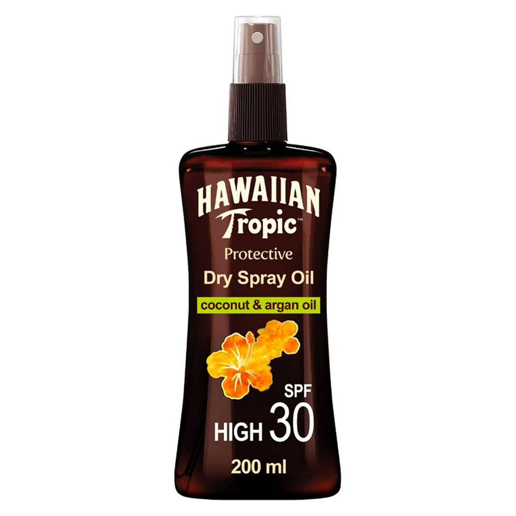 Hawaiian Tropic Glowing Protection Sunscreen Dry Oil SPF 30 200ml