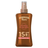 Hawaiian Tropic Protective SPF 15 Dry Oil Sunscreen Spray   200ml