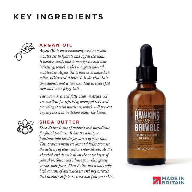 Hawkins &amp;amp; Brimble Beard Oil   50ml