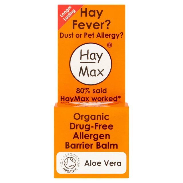 HayMax Aloe Vera Organic Allergy Barrier Balm   5ml