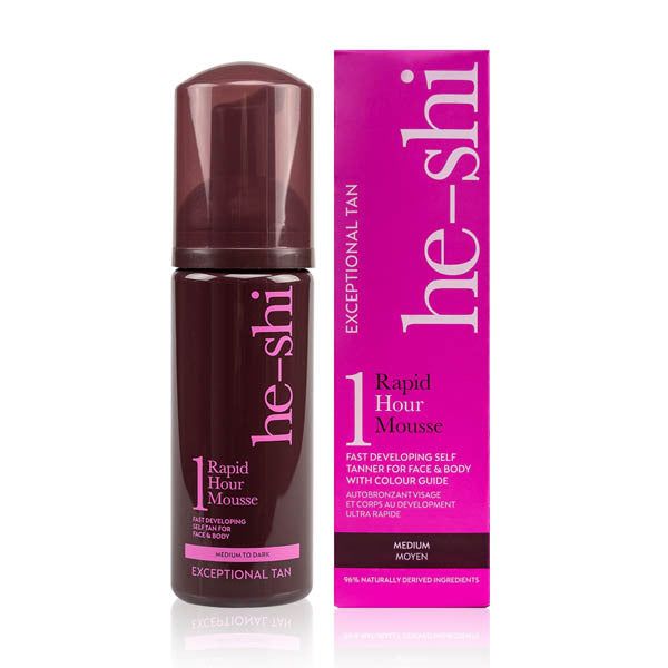 He-Shi Rapid 1 Hour Mousse Medium 150ml