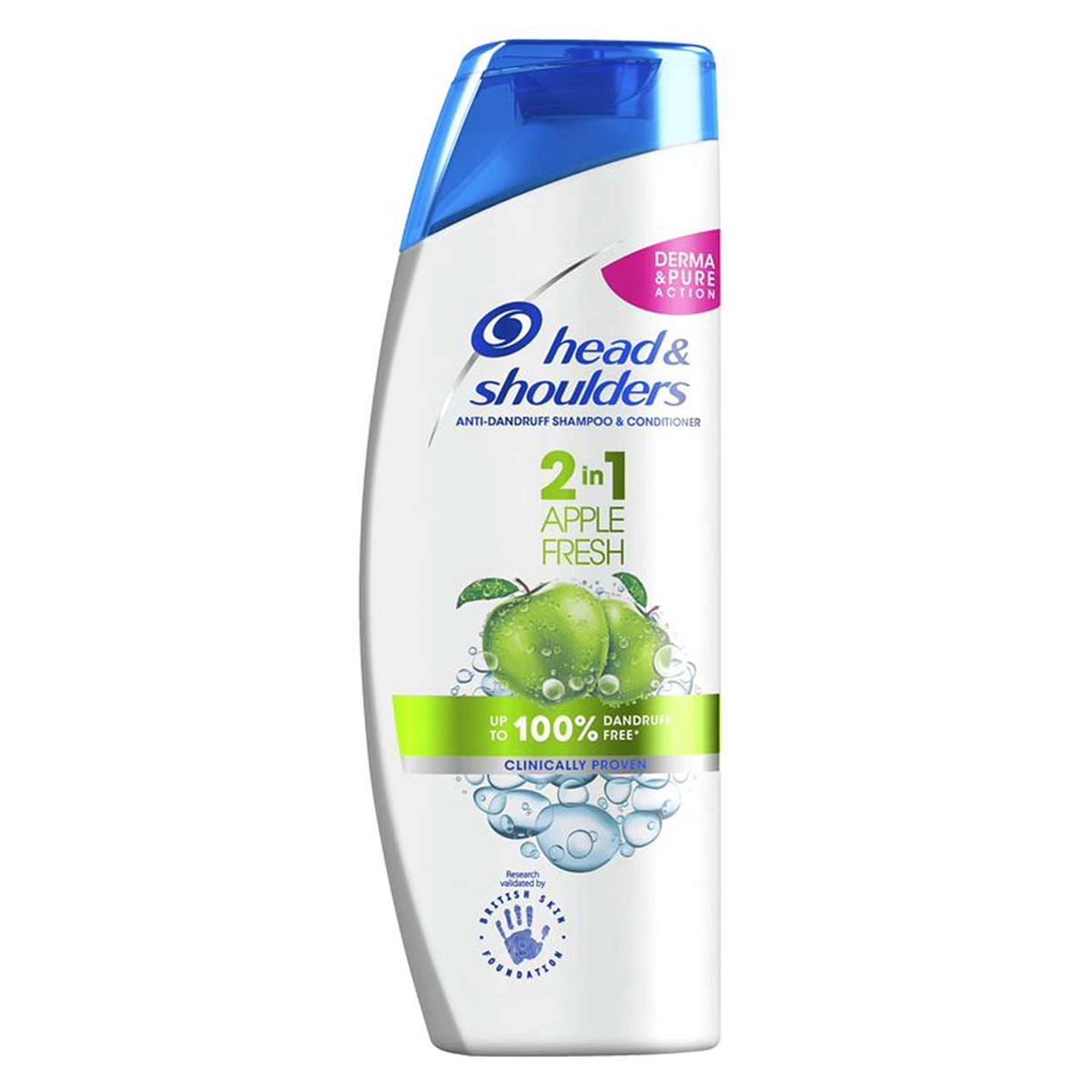 Head &amp;amp; Shoulders Apple Fresh 2in1 Anti-Dandruff Shampoo and Conditioner For Dry Hair And Scalp 400ml