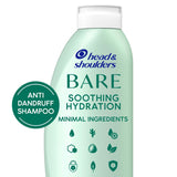 Head &amp;amp; Shoulders Bare Soothing Hydration Anti-dandruff Shampoo. Minimal Ingredients. 400 ml