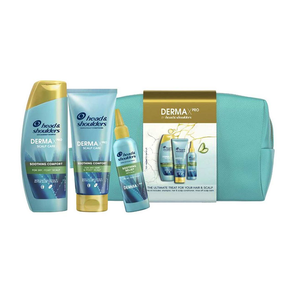 Head &amp;amp; Shoulders DERMAXPRO Scalp Treatment Shampoo, Conditioner &amp;amp; Balm Gift Set For Women
