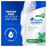 Head &amp;amp; Shoulders Menthol Shampoo   400ml