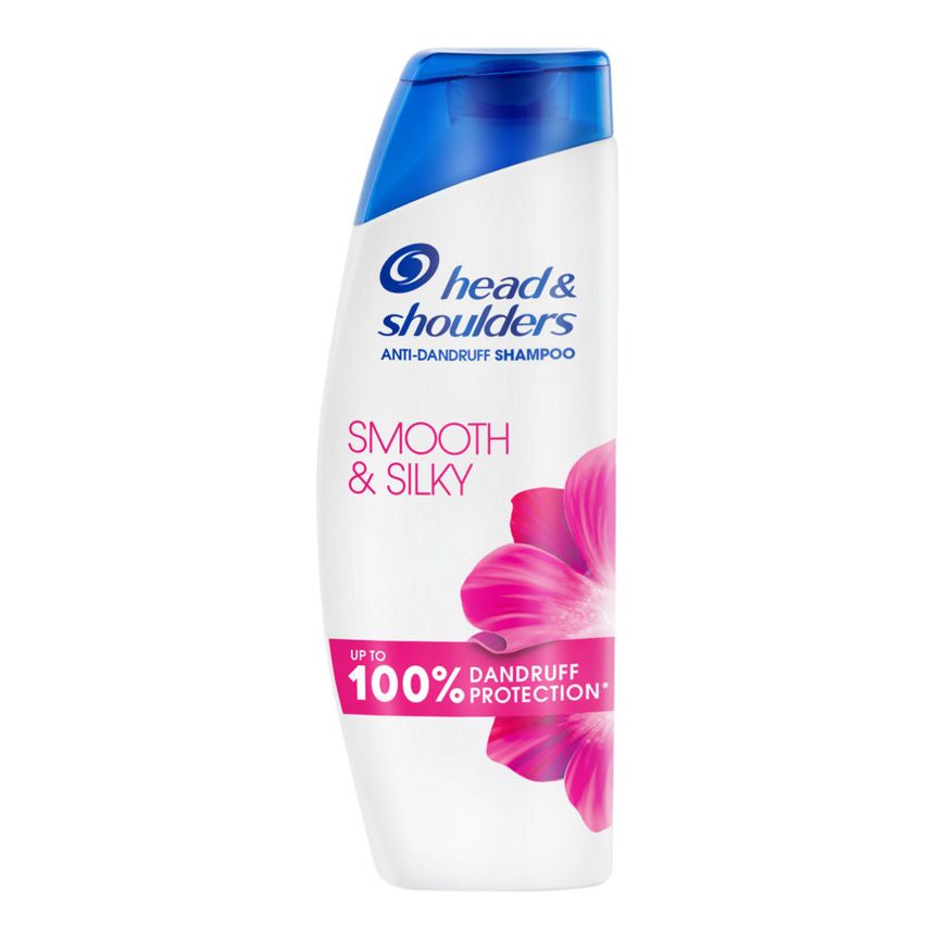 Head & Shoulders Smooth & Silky Anti-Dandruff Shampoo for Frizzy Hair