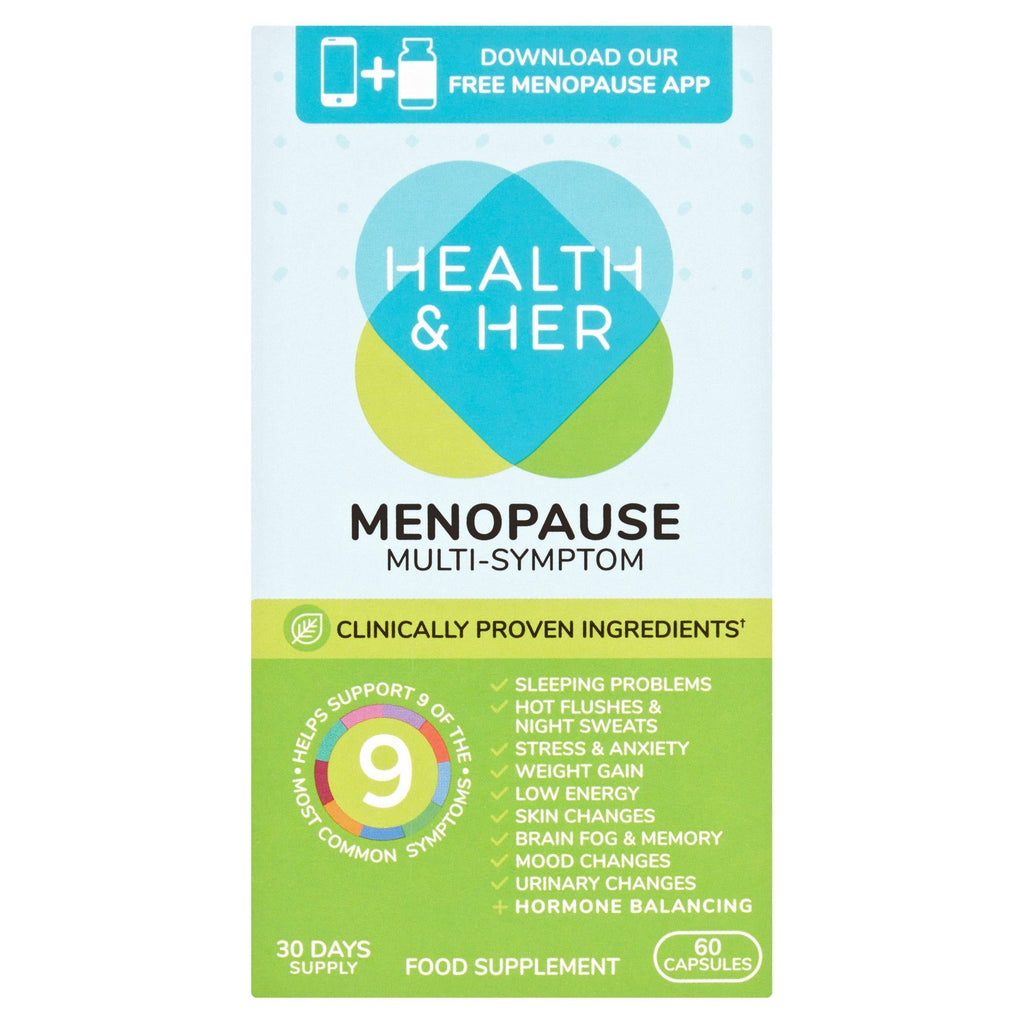 Health & Her Menopause Multi-Nutrient Support Capsules x60