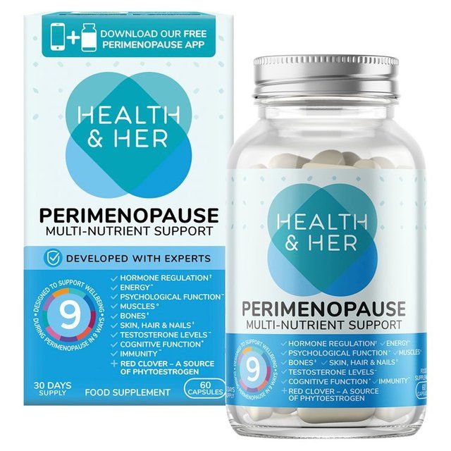 Health &amp;amp; Her Perimenopause Multi-nutrient Support Supplement Capsules    60 per pack