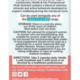 Health &amp;amp; Her Premenstrual Multi-nutrient Support Supplement Capsules    60 per pack