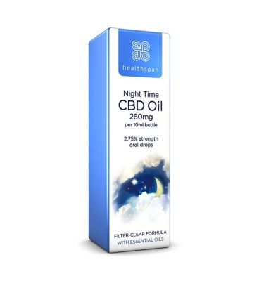 Healthspan Night Time CBD Oil 260mg 10ml