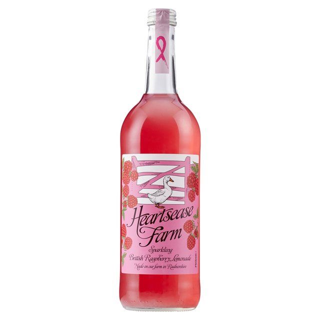 Heartsease Farm Sparkling Raspberry Lemonade   750ml