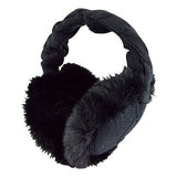 Heat Holders Ladies Knit Thermal Ear Muffs with Faux Fur